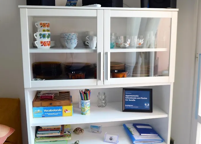 아파트 Climatizzato Con Piscina Ca' Aurelia